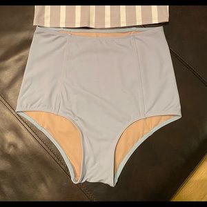 Kortni Jeane blue fog swim bottoms
